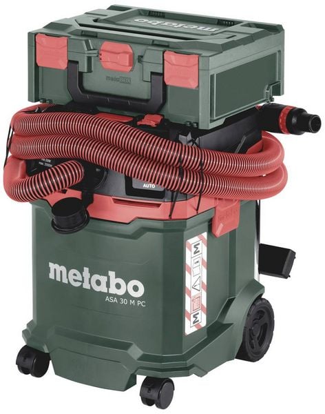 Produktbild: Metabo ASA 30 H PC 602088000 Nass-/Trockensauger 1er Set 1200 W 30 l Staubklasse H zertifiziert, antistatisch