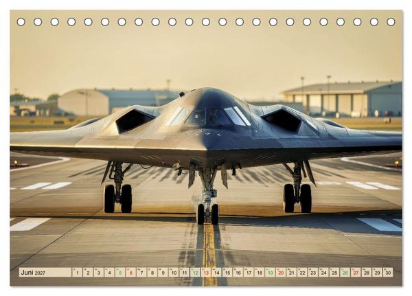 Produktbild: B2 Spirit - Bomber (Tischkalender 2027 DIN A5 quer), CALVENDO Monatskalender