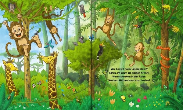 Produktbild: Mein buntes Regenwald Wimmelbuch
