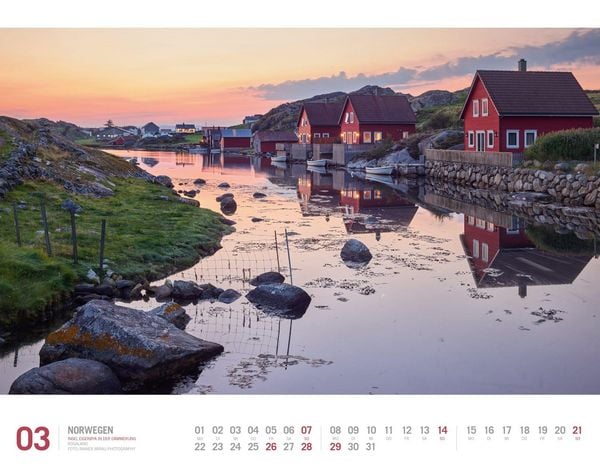 Produktbild: Norwegen Kalender 2027 | Unterwegs zwischen Fjordland und Nordkap