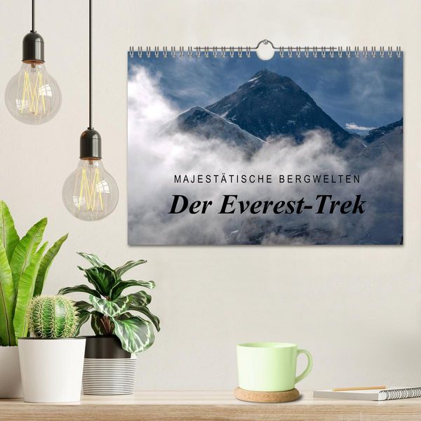 Produktbild: Majest&auml;tische Bergwelten - Der Everest Trek (Wandkalender 2026 DIN A4 quer), CALVENDO Monatskalender