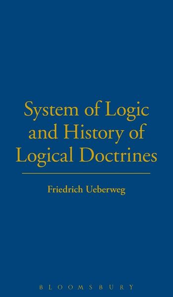 Produktbild: System Logic History Logical Doctrines