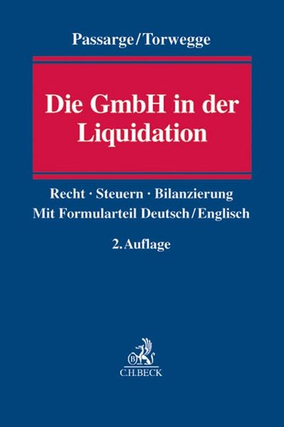 Produktbild: Passarge, M: GmbH in der Liquidation