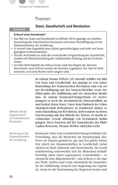 Produktbild: Lekt&uuml;rehilfen Friedrich Schiller 'Wilhelm Tell'