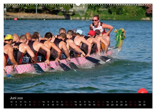 Produktbild: Drachenboot - MissionRome (Wandkalender 2026 DIN A2 quer), CALVENDO Monatskalender