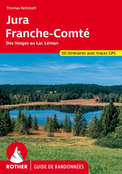 Produktbild: Jura - Franche-Comt&eacute; (Rother Guide de randonn&eacute;es)