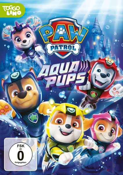 Paw Patrol: Aqua Pups, DVD