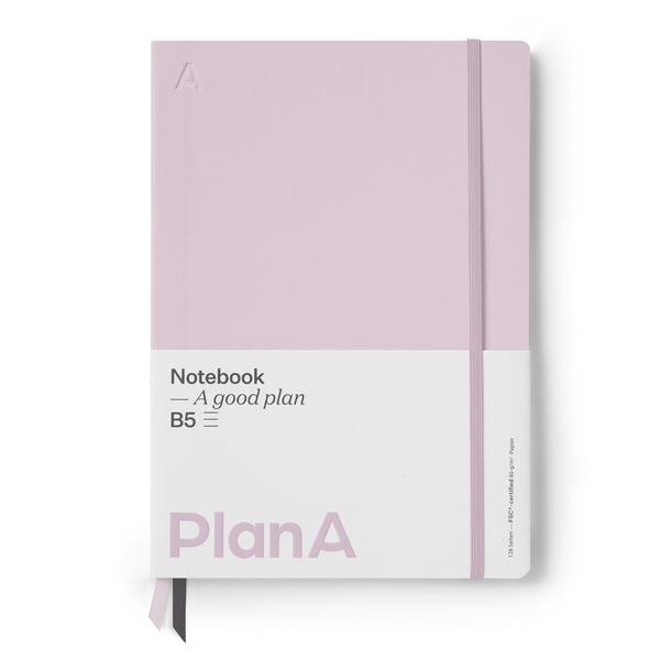 Produktbild: Notizbuch B5 Softcover Liniert Magnolia Pink