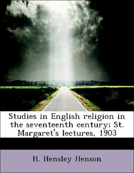 Produktbild: Henson, H: Studies in English religion in the seventeenth ce