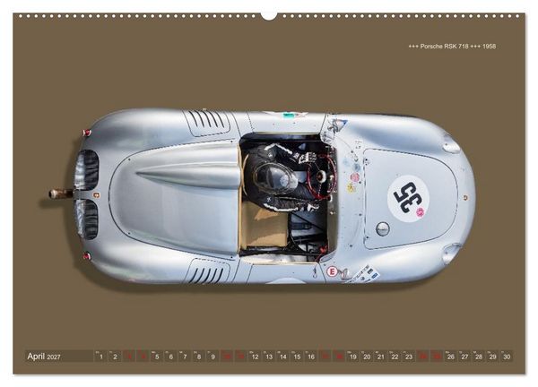 Produktbild: Two-Seater Racing Cars 1950-1960 (hochwertiger Premium Wandkalender 2027 DIN A2 quer), Kunstdruck in Hochglanz
