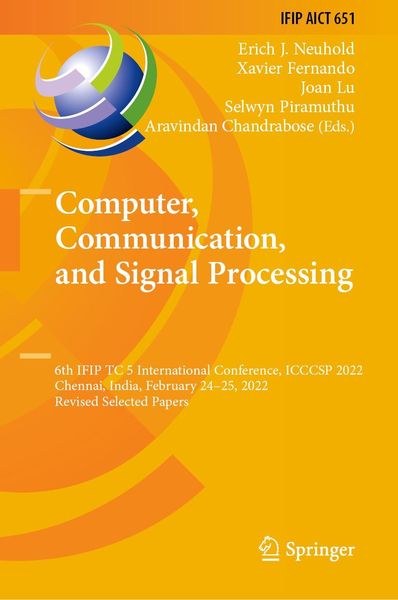 Produktbild: Computer, Communication, and Signal Processing