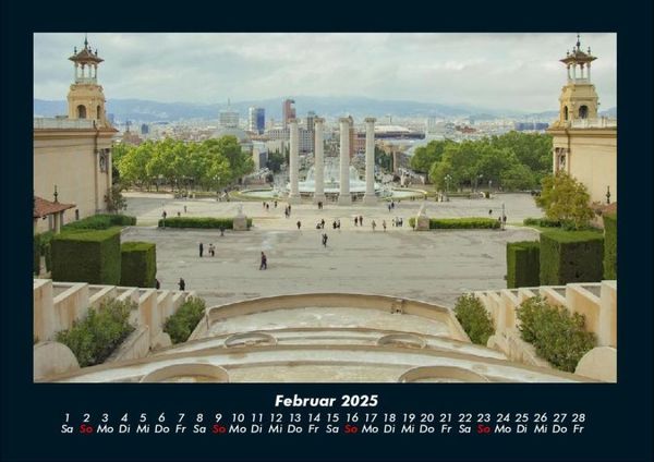 Produktbild: Barcelona 2025 Fotokalender DIN A4