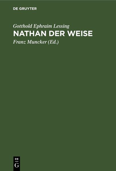 Produktbild: Nathan der Weise