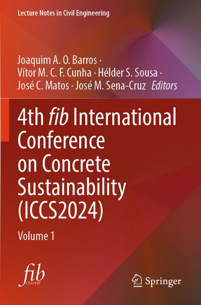 Produktbild: 4th fib International Conference on Concrete Sustainability (ICCS2024)