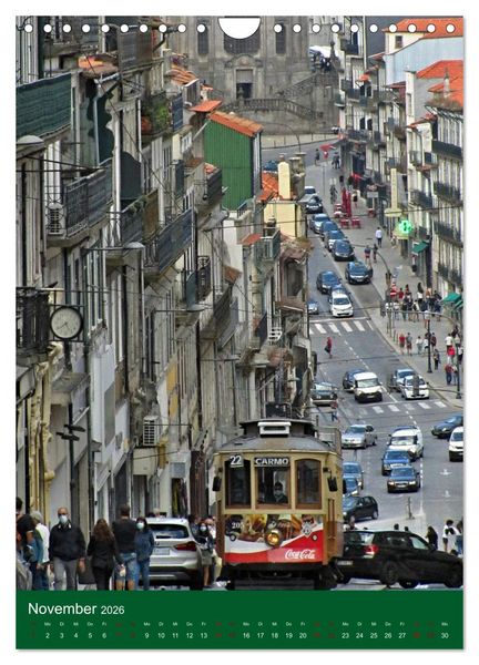 Produktbild: Farbiges Porto (Wandkalender 2026 DIN A4 hoch), CALVENDO Monatskalender