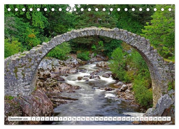 Produktbild: Schottland - Der Norden Gro&szlig;britanniens (Tischkalender 2026 DIN A5 quer), CALVENDO Monatskalender