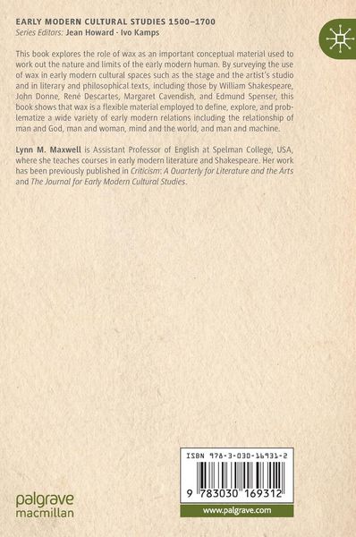 Produktbild: Wax Impressions, Figures, and Forms in Early Modern Literature