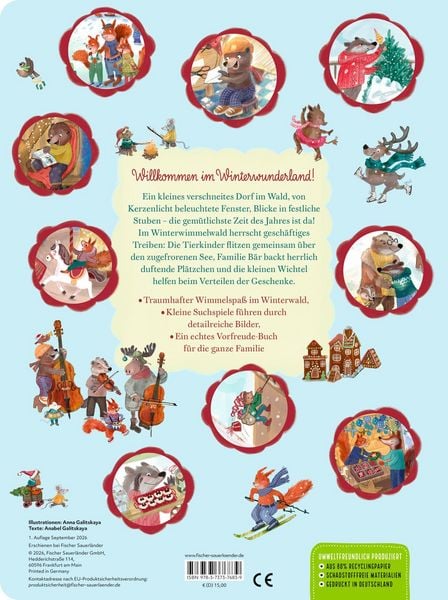 Produktbild: Weihnachten im Winterwimmelwald
