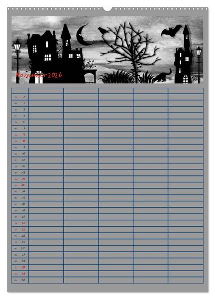 Produktbild: Unser buntes Familienleben (hochwertiger Premium Wandkalender 2026 DIN A2 hoch), Kunstdruck in Hochglanz