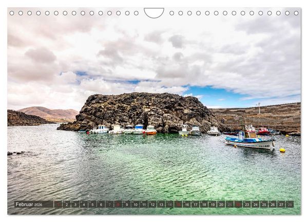 Produktbild: FUERTEVENTURA Paradiesische Impressionen der Insel (Wandkalender 2026 DIN A4 quer), CALVENDO Monatskalender