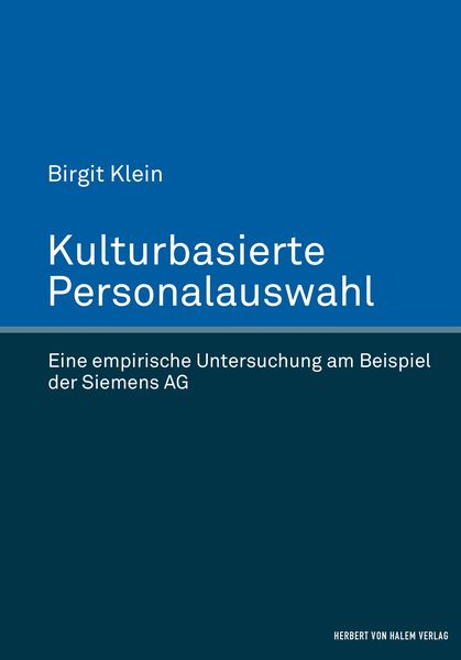 Produktbild: Kulturbasierte Personalauswahl