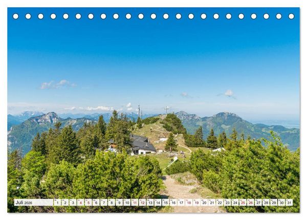 Produktbild: Der Rauschberg (Tischkalender 2026 DIN A5 quer), CALVENDO Monatskalender