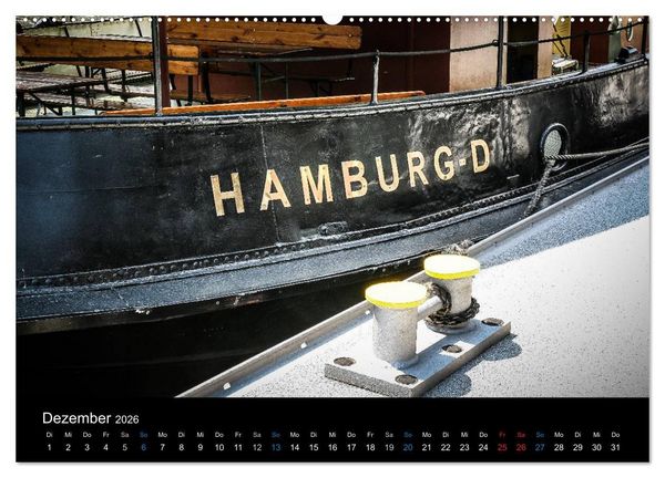 Produktbild: Hamburg (Wandkalender 2026 DIN A2 quer), CALVENDO Monatskalender