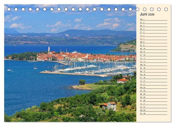 Produktbild: Istrien (Tischkalender 2026 DIN A5 quer), CALVENDO Monatskalender