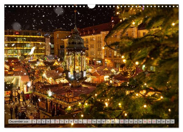 Produktbild: Romantisches Magdeburg (Wandkalender 2026 DIN A3 quer), CALVENDO Monatskalender