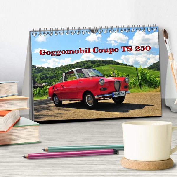Produktbild: Goggomobil Coup&egrave; 250 TS (Tischkalender 2026 DIN A5 quer), CALVENDO Monatskalender