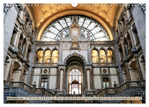 Produktbild: Antwerpen - Faszinierende Gro&szlig;stadt (Wandkalender 2026 DIN A3 quer), CALVENDO Monatskalender