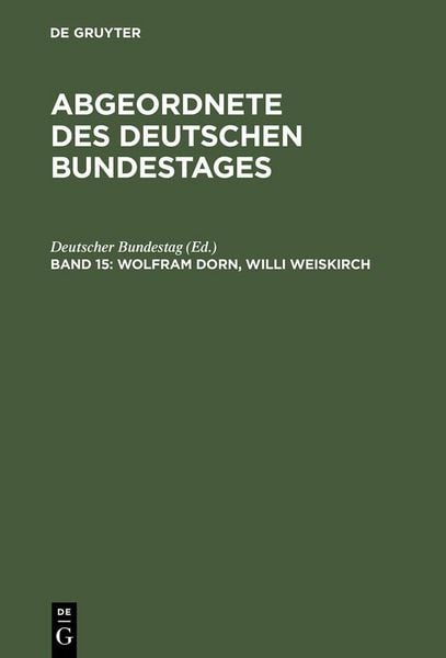 Produktbild: Wolfram Dorn, Willi Weiskirch