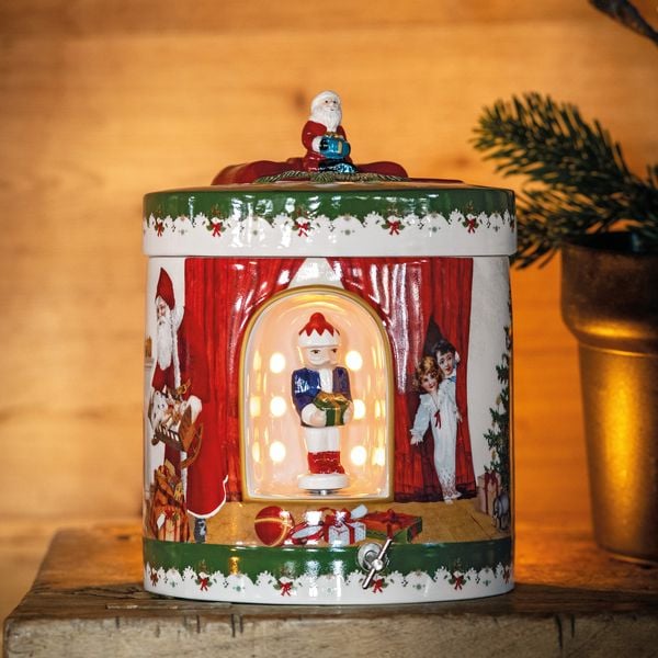 Produktbild: Villeroy & Boch Christmas Toys Paket rund, Santa bringt Geschenke