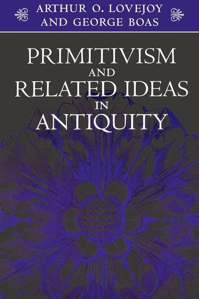 Produktbild: Primitivism and Related Ideas in Antiquity