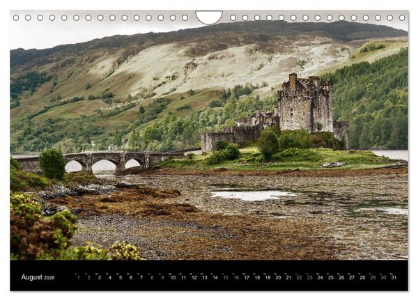 Produktbild: SCHOTTLAND - HIGHLIGHTS (Wandkalender 2026 DIN A4 quer), CALVENDO Monatskalender