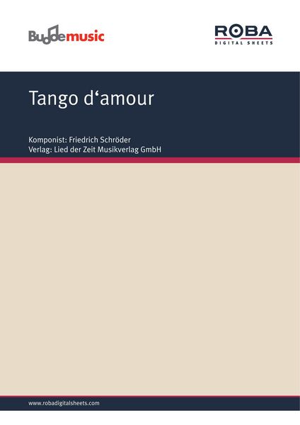 Produktbild: Tango d'amour