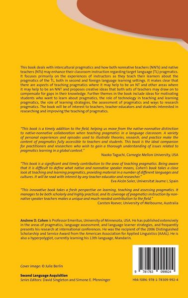Produktbild: Learning Pragmatics from Native and Nonnative Language Teachers