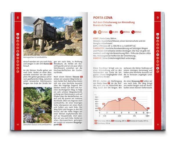 Produktbild: KOMPASS Wanderf&uuml;hrer Portugal Nord, 55 Touren