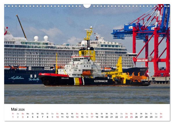 Produktbild: Maritime Impressionen Wilhelmshaven (Wandkalender 2026 DIN A3 quer), CALVENDO Monatskalender