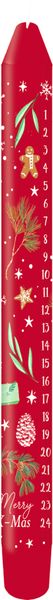 Produktbild: Adventskalender-Kerze &ndash; Alle Jahre wieder