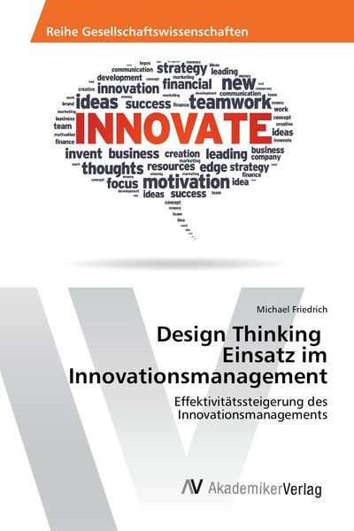 Produktbild: Design Thinking Einsatz im Innovationsmanagement