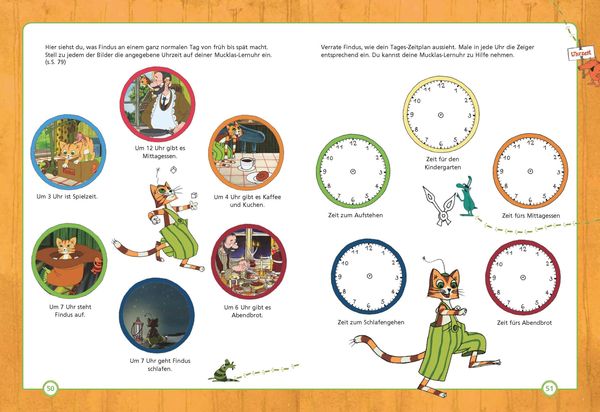 Produktbild: Pettersson und Findus: Kannst du schon die Uhr lesen?