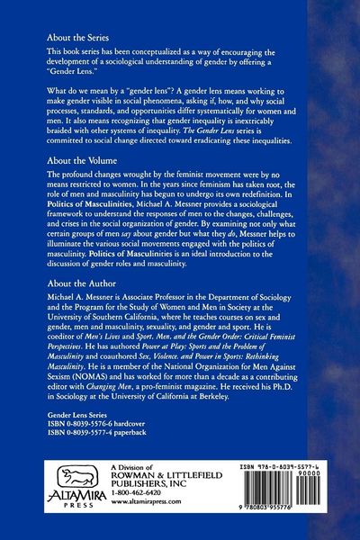 Produktbild: Politics of Masculinities