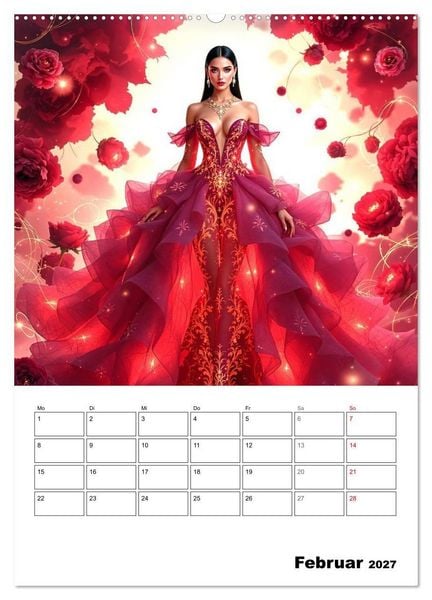Produktbild: Kleider aus Licht (Wandkalender 2027 DIN A2 hoch), CALVENDO Monatskalender
