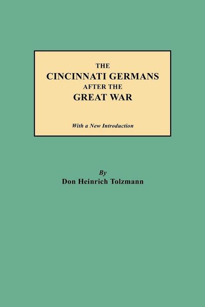 Produktbild: Cincinnati Germans After the Great War
