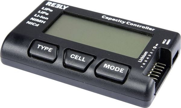 Produktbild: Reely LiPo-Checker geeignet f&uuml;r Batterie-Zellen: 2 - 7 1 St. RE-6546762