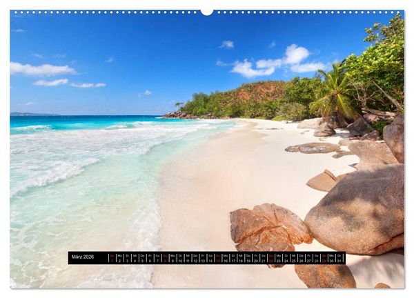 Produktbild: Seychellen (Wandkalender 2026 DIN A2 quer), CALVENDO Monatskalender