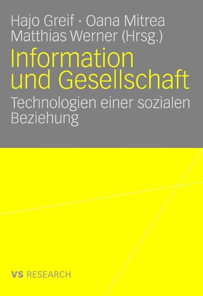 Produktbild: Information und Gesellschaft
