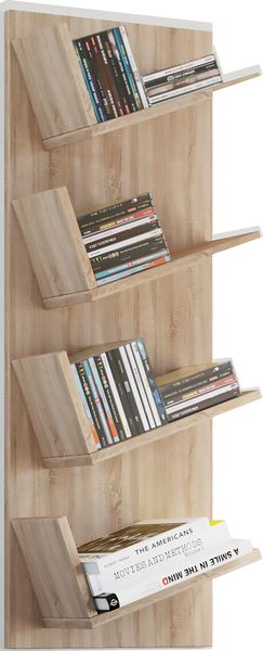 Produktbild: Holz Wandregal H&auml;ngeregal Regal Deko Board Lansi