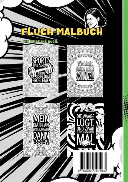 Produktbild: Schimpfmalbuch Schei&szlig; Di&auml;t!